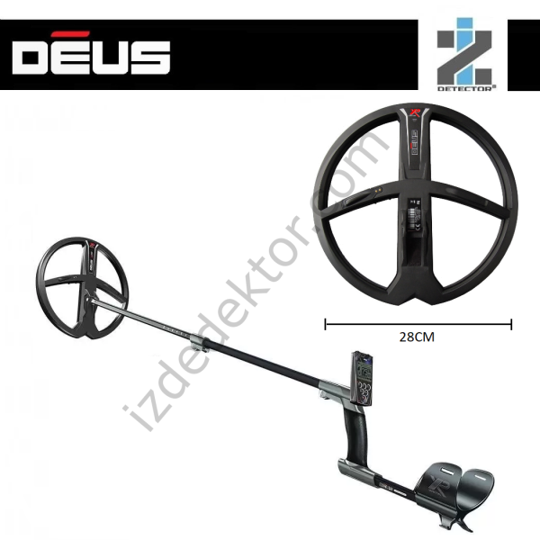 XP DEUS Deus Lite Kablosuz Kulaklık Hariç, Kumanda ve 28cm (11 inch) X35 Başlık Dahil