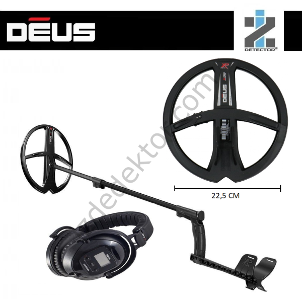 XP DEUS Deus Lite WS5 Kablosuz Kulaklık, Kumanda Hariç ve 22,5cm (9 inch) X35 Başlık Dahil